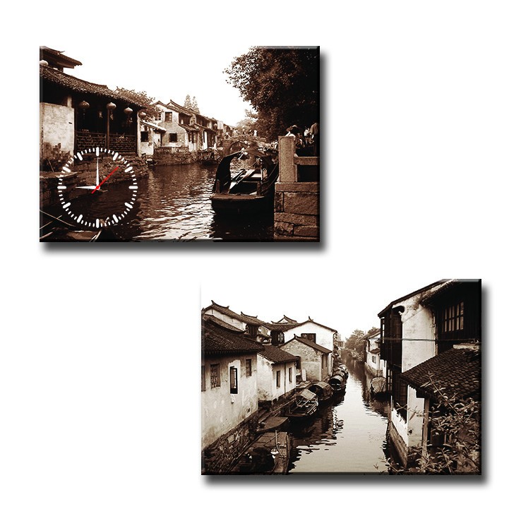 Đồng Hồ TRANH PHỐ CỔ