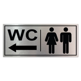 Biển báo hướng dẫn toilet