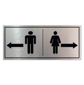 Biển báo hướng dẫn toilet