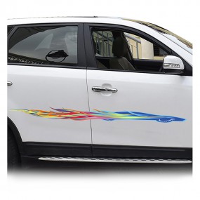 Decal dán sườn xe hơi