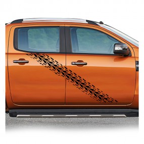 Decal dán trang trí xe hơi phong cách