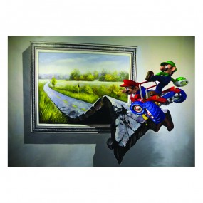 Decal trang trí 3D