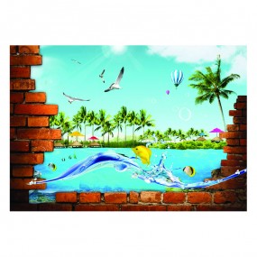 Decal trang trí 3D