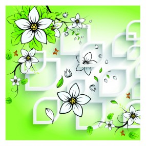 Decal trang trí 3D