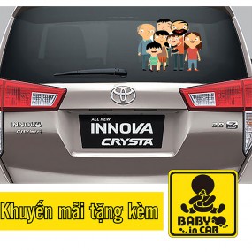 Decal trang trí sườn xe hơi phong cách
