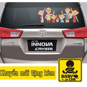 Decal trang trí sườn xe ô tô phong cách
