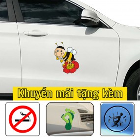 Decal trang trí sườn xe ô tô