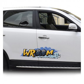 Decal trang trí xe độc đáo