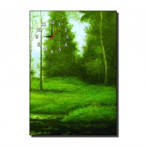 Đồng Hồ Tranh ĐẦM XANH