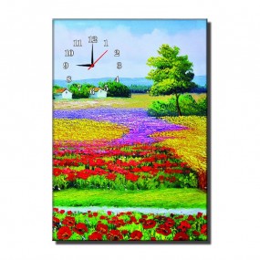 Đồng Hồ Tranh ĐỒI HOA ĐÀ LẠT