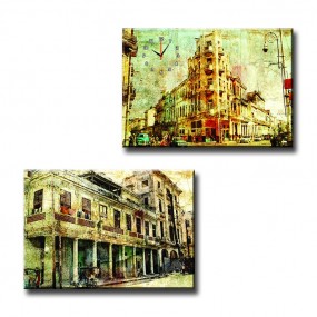 Đồng Hồ TRANH NHÀ PHỐ