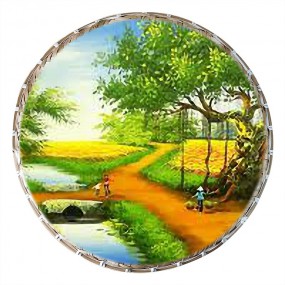 Mẹt tre trang trí TDQ-08
