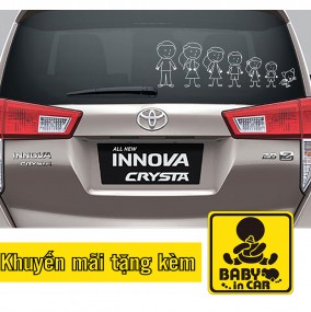Miếng dán decal trang trí xe hơi độc đáo