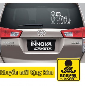 Sticker dán xe ô tô phong cách