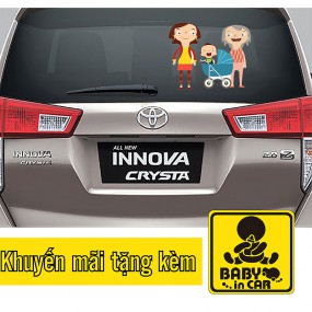 Tem dán sườn xe hơi độc đáo