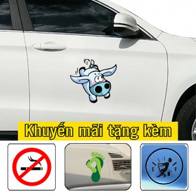 Tem dán sườn xe hơi độc đáo
