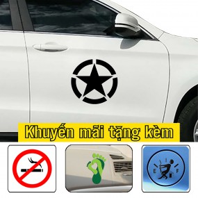 Tem dán sườn xe hơi