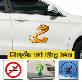 Tem dán sườn xe ô tô