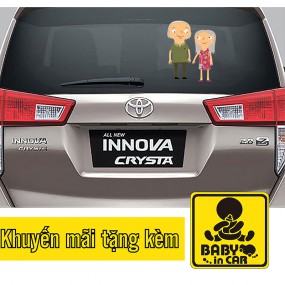 Tem dán trang trí sườn xe ô tô
