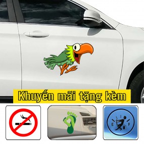 Tem dán xe hơi 7 chỗ