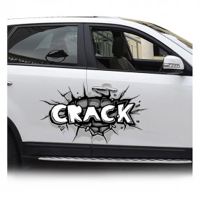Tem dán xe phong cách