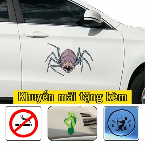 Tem trang trí sườn xe ô tô độc đáo