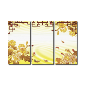 Tranh 3D treo tường Phong Thủy Tài Lộc