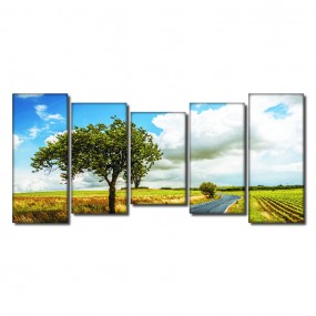 Tranh Bộ 5 Tấm Ghép