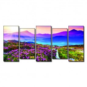 Tranh Bộ 5 Tấm Ghép