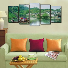 Tranh bộ nhiên nhiên phòng khách