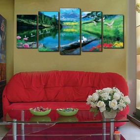 Tranh bộ phong thủy nội thất