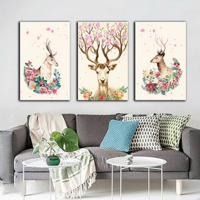 Tranh canvas làm quà tặng tân gia