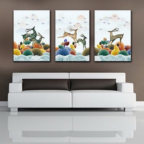 Tranh canvas làm quà tặng tân gia