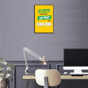 Tranh cổ động Hành động hơn lý luận