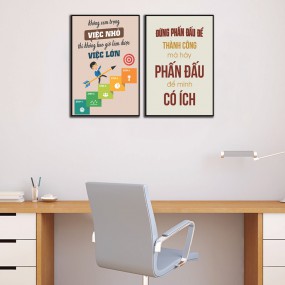 Tranh cổ động Phấn đấu để có ích