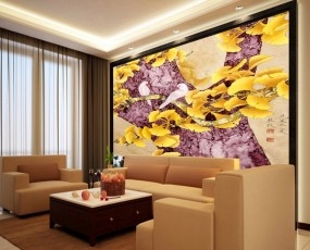 Tranh dán tường Chim Cảnh