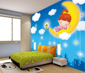 Tranh dán tường Giấc Mơ Của Bé