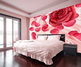 Tranh dán tường Hoa Hồng