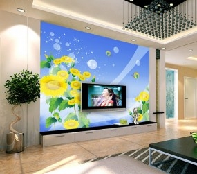 Tranh dán tường Hoa Hướng Dương