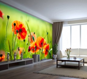 Tranh dán tường Hoa Tươi