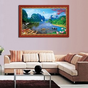 Tranh dán tường phòng họp