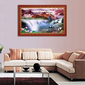 Tranh dán tường quán cà phê