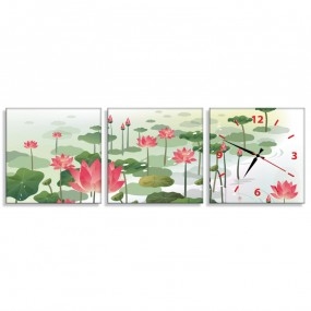Tranh Đồng Hồ Bộ 3