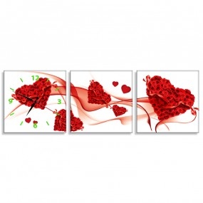 Tranh Đồng Hồ Bộ 3