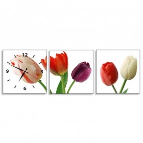 Tranh Đồng Hồ Bộ 3