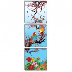 Tranh Đồng Hồ Bộ 3