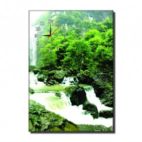 Tranh Đồng Hồ Suối Nước