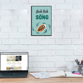 Tranh động lực chìa khóa thành công