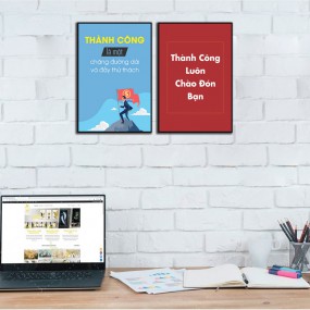 Tranh động lực giúp sáng tạo và thành công