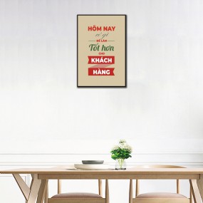 Tranh động lực Quyết liệt tạo Thành công